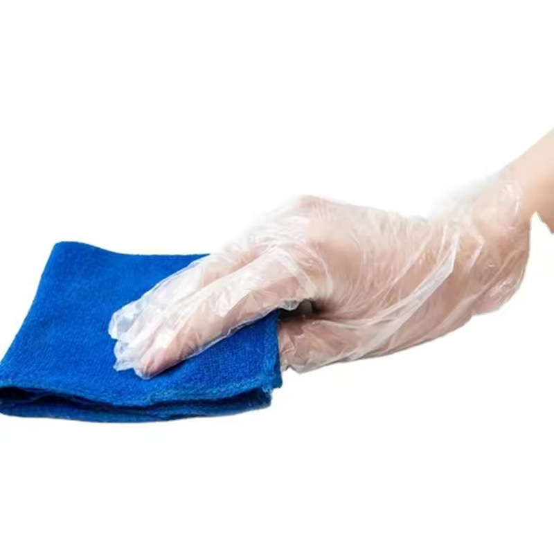 Disposable Gloves Wholesale PE Transparent Disposable Film Plastic Supertouch Gloves
